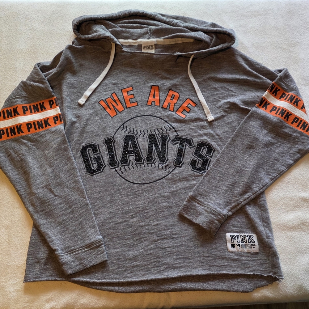 PINK Victoria's Secret Gray Hoodie